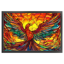 Load image into Gallery viewer, Glass Painting-Phoenix - 60*40CM 11CT Stamped Cross Stitch
