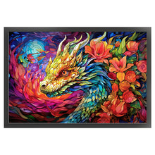 Load image into Gallery viewer, Glass Painting- - 60*40CM 11CT Stamped Cross Stitch
