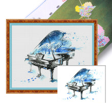 Load image into Gallery viewer, Piano - 50*40CM 14CT Stamped Cross Stitch
