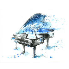 Load image into Gallery viewer, Piano - 50*40CM 14CT Stamped Cross Stitch
