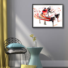 Load image into Gallery viewer, Piano - 50*40CM 14CT Stamped Cross Stitch
