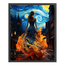 Load image into Gallery viewer, Beauty Under The Starry Sky - 40*50CM 16CT Stamped Cross Stitch
