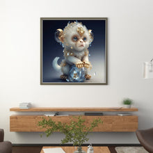 Load image into Gallery viewer, Twelve Zodiac Signs - Monkey - 40*40CM 11CT Stamped Cross Stitch
