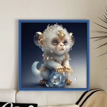 Load image into Gallery viewer, Twelve Zodiac Signs - Monkey - 40*40CM 11CT Stamped Cross Stitch
