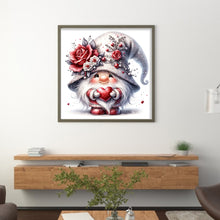 Load image into Gallery viewer, Flower Gnome - 30*30CM 18CT Stamped Cross Stitch
