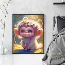 Load image into Gallery viewer, Twelve Zodiac Signs - Monkey - 40*50CM 11CT Stamped Cross Stitch
