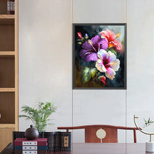 Load image into Gallery viewer, Hibiscus 40*50CM(Canvas) Full Square Drill Diamond Painting
