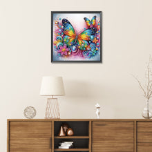 Load image into Gallery viewer, Butterfly 30*30CM(Canvas) Partial Special Shaped Drill Diamond Painting
