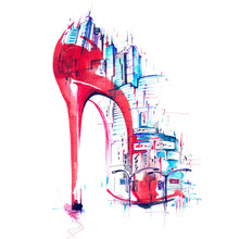 Load image into Gallery viewer, Simple Strokes Of High Heels In The City - 35*50CM 14CT Stamped Cross Stitch
