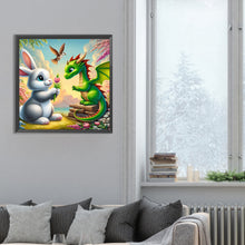 Load image into Gallery viewer, Rabbit And Dragon 30*30CM(Canvas) Full Round Drill Diamond Painting
