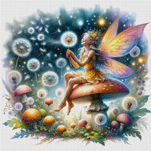 Load image into Gallery viewer, Elf On The Mushroom - 40*40CM 11CT Stamped Cross Stitch
