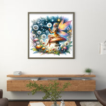 Load image into Gallery viewer, Elf On The Mushroom - 40*40CM 11CT Stamped Cross Stitch

