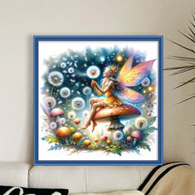 Load image into Gallery viewer, Elf On The Mushroom - 40*40CM 11CT Stamped Cross Stitch
