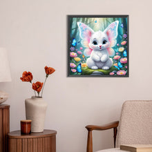 Load image into Gallery viewer, Garden Butterfly Bear 30*30CM(Canvas) Full Round Drill Diamond Painting
