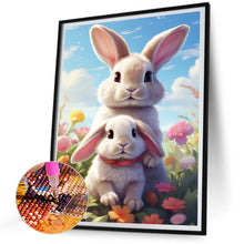 Load image into Gallery viewer, Garden Rabbit 30*40CM(Canvas) Full Round Drill Diamond Painting
