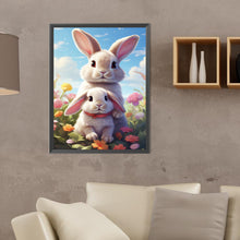 Load image into Gallery viewer, Garden Rabbit 30*40CM(Canvas) Full Round Drill Diamond Painting
