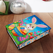 Load image into Gallery viewer, Wooden Rabbit Easter Eggs DIY Special Shaped Diamond Painting Jewelry Organiser
