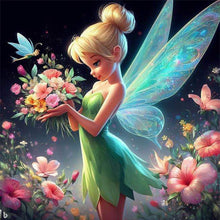 Load image into Gallery viewer, Tinker Bell - 40*40CM 11CT Stamped Cross Stitch
