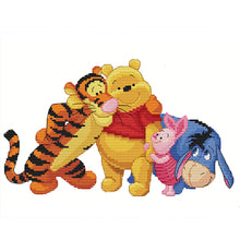 Load image into Gallery viewer, Winnie The Pooh And His Friends - 50*40CM 11CT Stamped Cross Stitch
