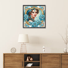 Load image into Gallery viewer, Noble Lady 30*30CM(Canvas) Partial Special Shaped Drill Diamond Painting
