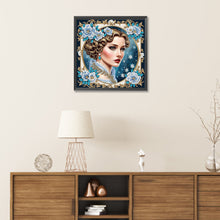 Load image into Gallery viewer, Noble Lady 30*30CM(Canvas) Partial Special Shaped Drill Diamond Painting
