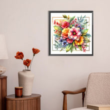 Load image into Gallery viewer, Flowers Overflowing The Frame 30*30CM(Canvas) Full Round Drill Diamond Painting
