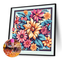 Load image into Gallery viewer, Flower Frame 30*30CM(Canvas) Full Round Drill Diamond Painting
