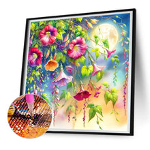 Load image into Gallery viewer, Flowers Under The Moon 30*30CM(Canvas) Full Round Drill Diamond Painting

