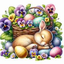 Load image into Gallery viewer, Easter Bunny 30*30CM(Picture) Full Square Drill Diamond Painting
