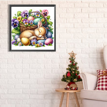 Load image into Gallery viewer, Easter Bunny 30*30CM(Picture) Full Square Drill Diamond Painting
