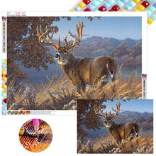 Load image into Gallery viewer, Reindeer 70*50CM(Canvas) Full Square Drill Diamond Painting
