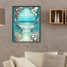 Load image into Gallery viewer, Beach Shells 30*40CM(Canvas) Full Square Drill Diamond Painting
