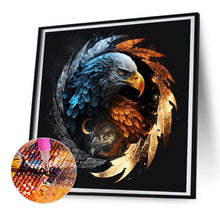 Load image into Gallery viewer, Ice Fire Eagle 30*30CM(Canvas) Full Round Drill Diamond Painting
