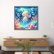 Load image into Gallery viewer, Colorful Jellyfish - 40*40CM 11CT Stamped Cross Stitch
