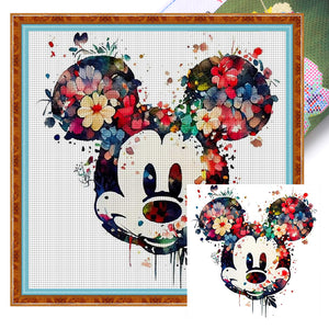 Mickey Avatar - 40*40CM 11CT Stamped Cross Stitch