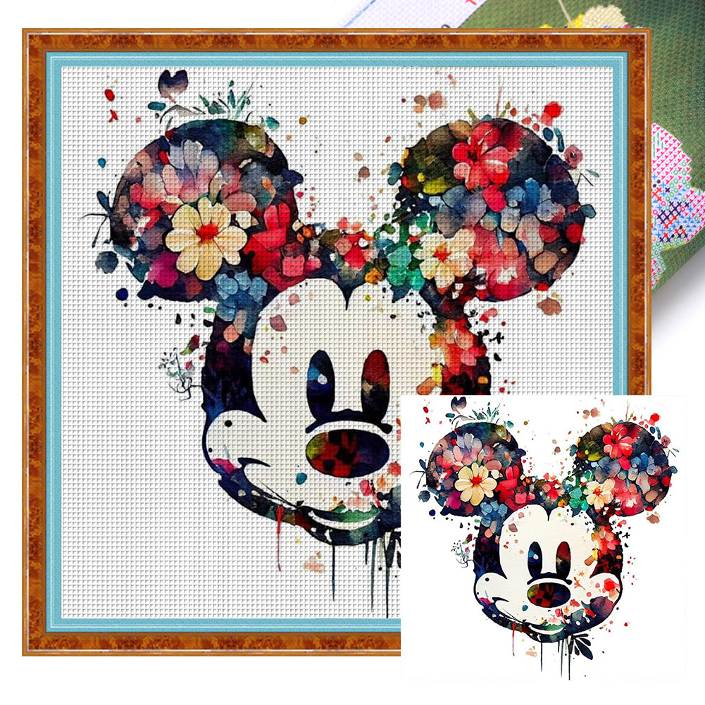 Mickey Avatar - 40*40CM 11CT Stamped Cross Stitch