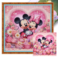 Load image into Gallery viewer, Mickey And Minnie - 40*40CM 11CT Stamped Cross Stitch
