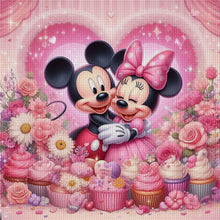 Load image into Gallery viewer, Mickey And Minnie - 40*40CM 11CT Stamped Cross Stitch

