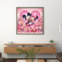 Load image into Gallery viewer, Mickey And Minnie - 40*40CM 11CT Stamped Cross Stitch
