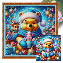 Load image into Gallery viewer, Winnie The Pooh - 40*40CM 11CT Stamped Cross Stitch
