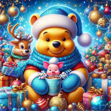 Load image into Gallery viewer, Winnie The Pooh - 40*40CM 11CT Stamped Cross Stitch
