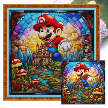 Load image into Gallery viewer, Mario - 50*50CM 11CT Stamped Cross Stitch

