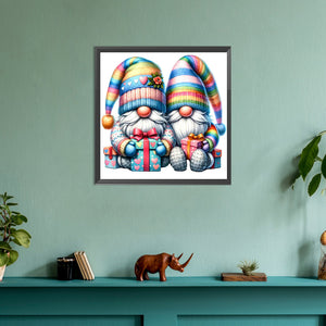 Colorful Goblins 30*30CM(Canvas) Full Round Drill Diamond Painting