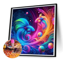 Load image into Gallery viewer, Atmosphere Double Goldfish 30*30CM(Canvas) Full Round Drill Diamond Painting
