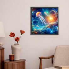 Load image into Gallery viewer, Atmospheric Jellyfish 30*30CM(Canvas) Full Round Drill Diamond Painting
