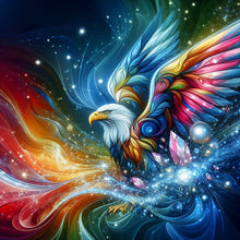Load image into Gallery viewer, Atmosphere Color Eagle 30*30CM(Canvas) Full Round Drill Diamond Painting
