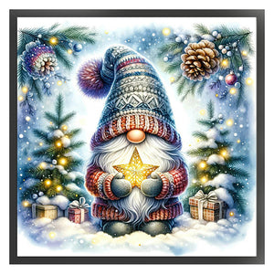 Winter Goblin - 45*45CM 11CT Stamped Cross Stitch