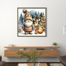 Load image into Gallery viewer, Goblin And Fawn - 45*45CM 11CT Stamped Cross Stitch
