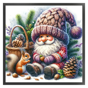 Goblins And Squirrels - 45*45CM 11CT Stamped Cross Stitch