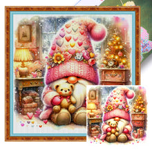 Load image into Gallery viewer, Goblin And Bear - 45*45CM 11CT Stamped Cross Stitch
